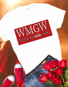WMGW White & Red T-shirt.