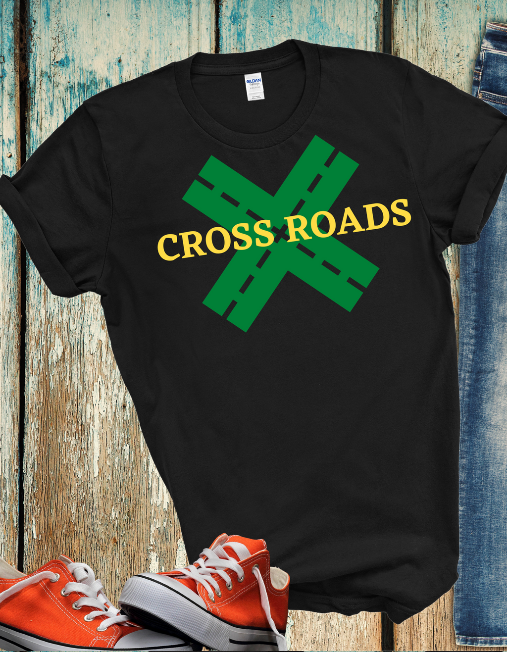 Crossroads tees.