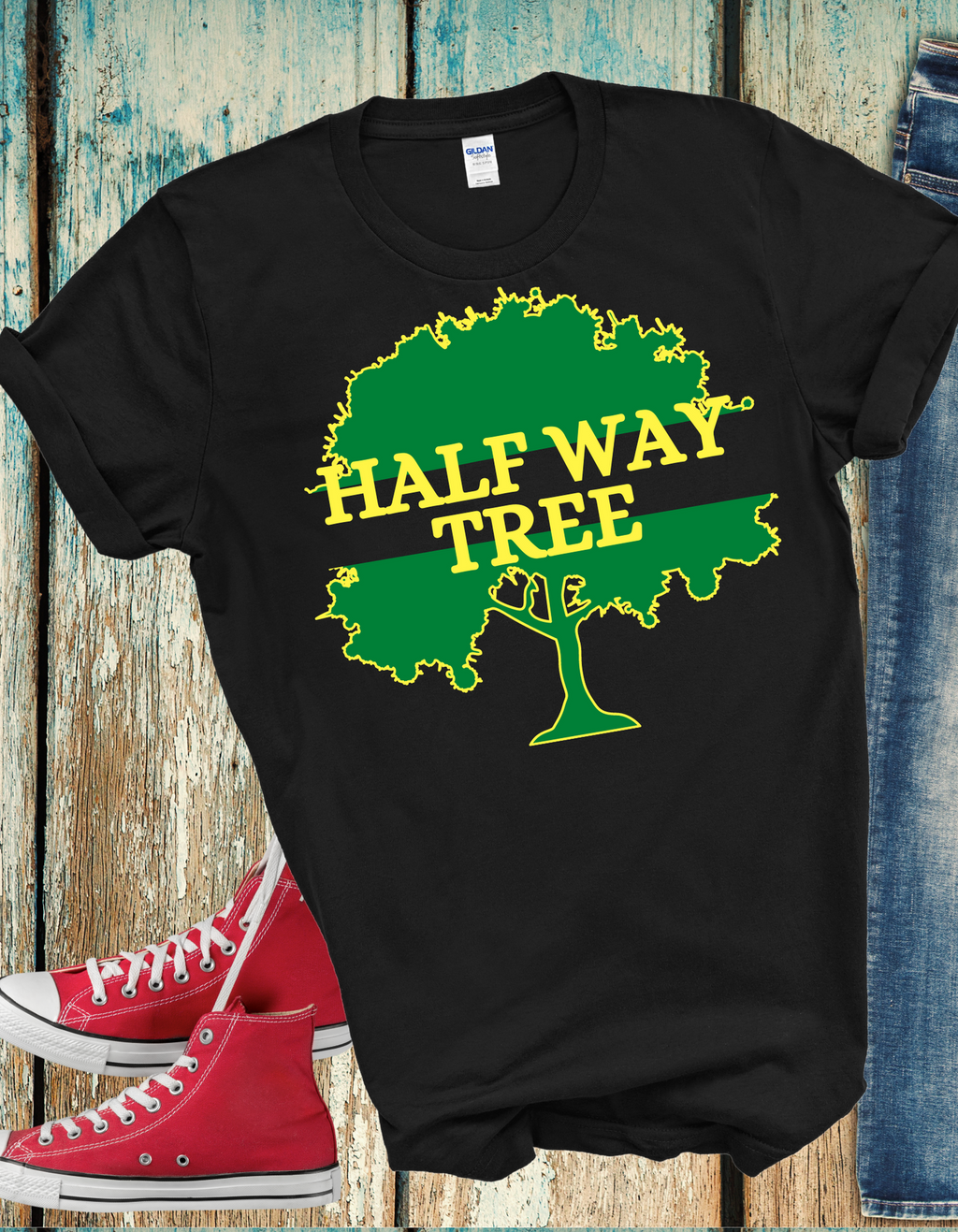 Half Way Tree tees.