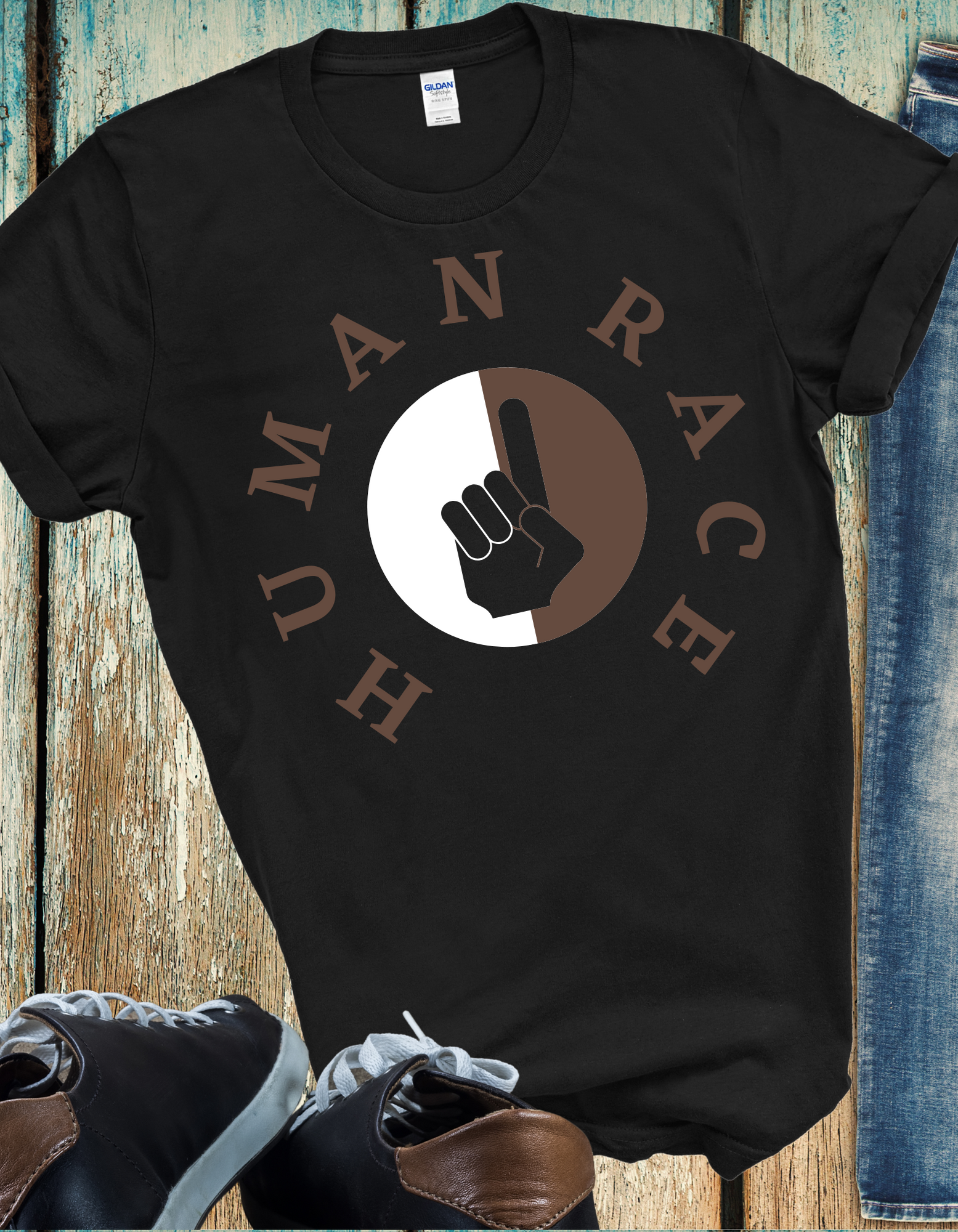 One HUMAN RACE t-shirt